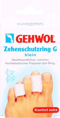 Produktbild von GEHWOL Polymer-Gel Zehenschutzring G klein, 2 St. Pflaster