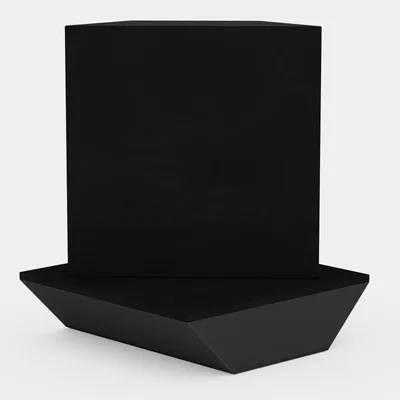 Immagine prodotto di Set da 4 pezzi – Pannelli fonoassorbenti angolari in tessuto velluto "CINEMATIC-bt" con kit di fissaggio | Soluzione acustica decorativa | Assorbimento acustico | [TRAP 50x50x15cm | Nero]