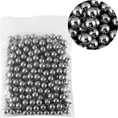 Obrázok produktu pre 200 ks 6,35 mm 1/4 palca priemer G10 presné priemyselné ložiská oceľové guľôčky