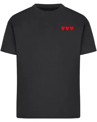 Immagine prodotto di Maglietta da uomo Urban Classics Amour Toujours Heart Tee nera - M