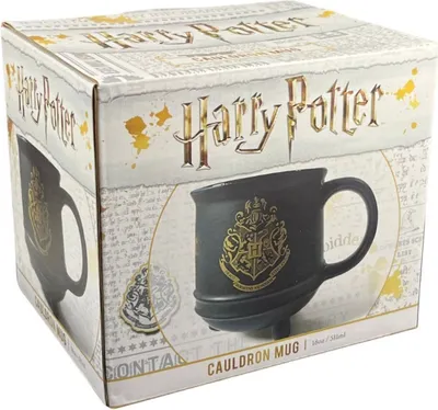 Produktbild von Harry Potter (Colourful Crest Hogwarts) Ceramic Cauldron Mug