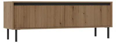 Produktbild von Selsey Osaka - TV-Möbel mit 2 Schubladen, Eichenholzoptik Evoke, 140 cm