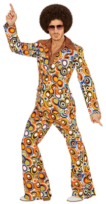 Immagine prodotto di Abito Groovy 70's Bubbles, taglia:XL