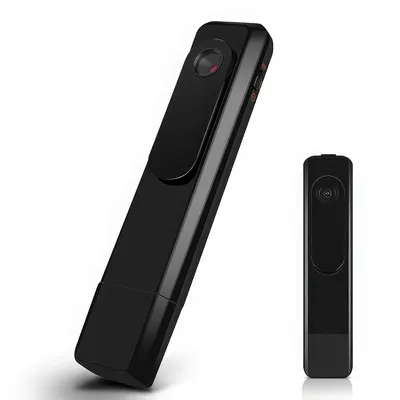 Produktbild von Kleine Tragbare Kamera, 1080P HD Kamera Getragene Nachtsicht, Taschenvideorecorder mit Rckenclip