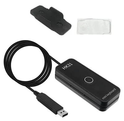 Zdjęcie produktu dla Konfigurowalna klawiatura programistyczna USB do nagrywania, gier, pracy biurowej oraz kopiowania i wklejania HK31UB – czarna