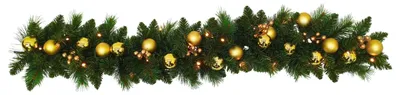 Obrázok produktu pre LED vianočná girlanda "NOEL", zlatá, dĺžka: 120 cm