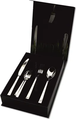 Produktbild von Picard & Wielpütz - Geschenkkoffer 60teilig - Serie Monterey bright steel - Edelstahl - poliert - spülmaschinenfest, Size:30 Stück