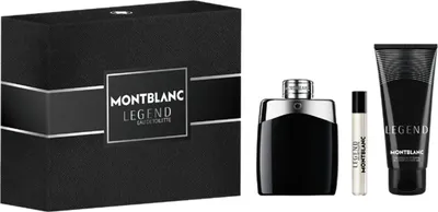 Zdjęcie produktu dla Montblanc Legend Gift Set, Mężczyźni, 2 szt., Woda toaletowa, 100 ml, 7,5 ml, 3 szt.