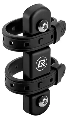 Image de Support pour bidon de vélo, adaptateur noir, universel, sans perçage, compatible avec les VTT et les vélos de course