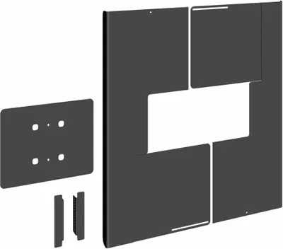 Produktbild von ConnectIT Vogel´s PFA 9121 Rückwandabdeckung sw