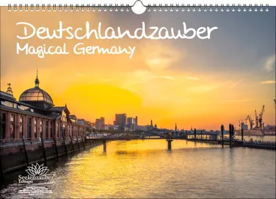 Produktbild von Deutschlandzauber DIN A3 Immerwährender Kalender Städte Deutschland - Seelenzauber
