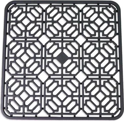 Produktbild von Graue Silikon-Abtropffläche 30x30cm für die Spüle