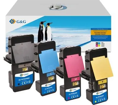 Produktbild von G&G 20891, 4000 Seiten, 9 Seiten, Magenta, Cyan, Gelb, Schwarz, 4 Stück(e)