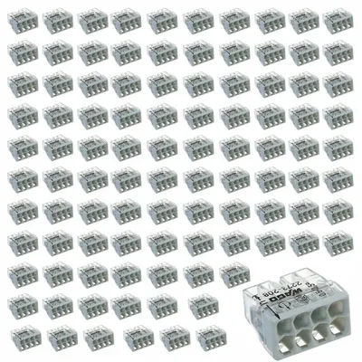 Produktbild von Wago-Schnellkupplung 2273-208, Litzendraht 5 x 0,2–5 mm², 100 Stück