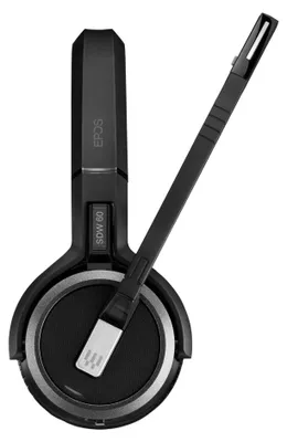 Obrázok produktu pre EPOS IMPACT SDW 5061, Bezdrôtový, Kancelária / call centrum, 50 - 7500 Hz, 136 g, Slúchadlá s mikrofónom, Čierna
