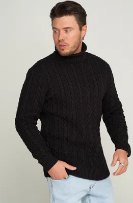 Produktbild von CARISMA Herren Strickpullover CRMUS Grobstrick Zopf-Muster