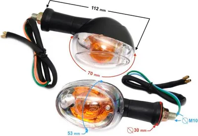 Produktbild von Rückblinker (Satz) für das Moped Fighter 2