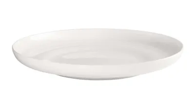 Produktbild von ASA Selection a table Coupe Gourmetteller, mit abgesenktem Spiegel, Gourmet Teller, Speiseteller, Fine Bone China, Weiß Glänzend, Ø 27 cm, 19250013