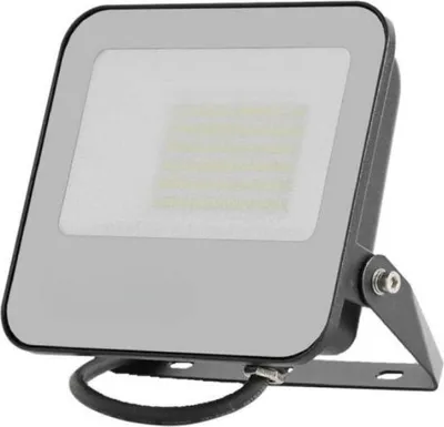 Image de Projecteur LED Gris 50W 185lm/W - Blanc Froid 6000K - 8000K