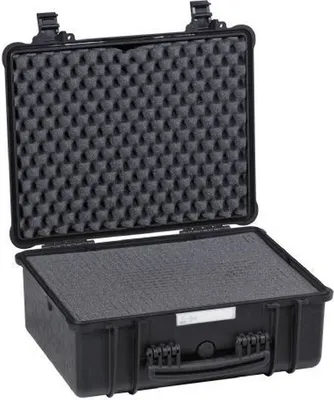 Produktbild von Explorer Cases 4820HL.B Transportkoffer mit Schaumstoff Schwarz 480x370x205 mm