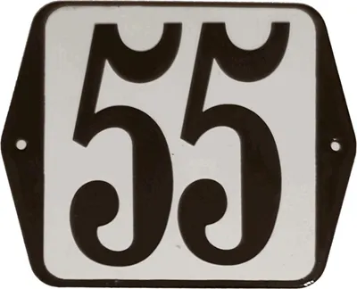 Produktbild von Hausnummernschild Standard 55 - Warentuin mix