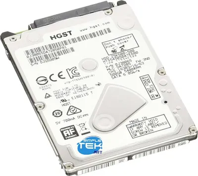 Obrázok produktu pre Western Digital Travelstar Z5K500 500GB, 500 GB, 5400 ot/min, 8 MB, 2.5", Serial ATA III