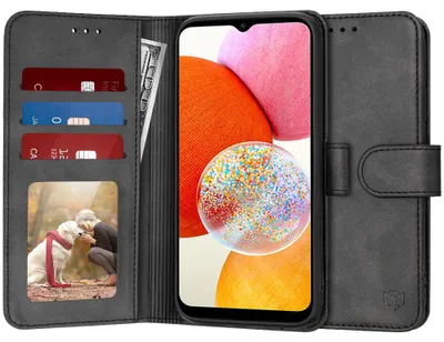 Obrázek produktu pro Techsuit Diary Book Wallet flip cover pro Samsung Galaxy A14 4G/5G - Black