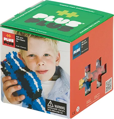 Produktbild von PlusPlus Mini Basic Kunststoffbausteine, 600 Teile