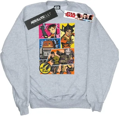 Produktbild von Star Wars - "Rebels" Sweatshirt für Herren BI46779 (M) (Grau)