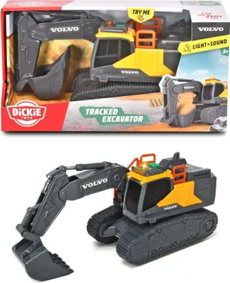 Produktbild von Dickie Toys Volvo Bagger + Licht und Ton