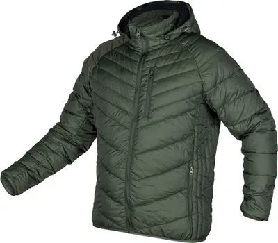 Produktbild von NEO TOOLS Mix&Match Steppjacke mit Kapuze - Leicht und Warm, Winddicht, Reißverschlusstaschen, Verstellbare Kapuze