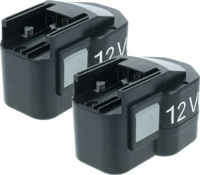 Produktbild von vhbw 2x Akku kompatibel mit Förch BXS12 Werkzeug (1500 mAh, NiMH, 12 V)