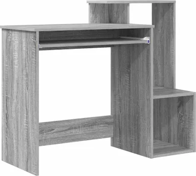 Immagine prodotto di Scrivania Grigio Sonoma 106 x 41 x 88.5 cm Legno multistrato