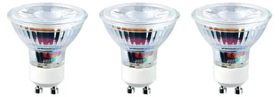 Productafbeelding van LED Line LED Spot PAR16 GU10 Helder - 3W 240lm 6500K - Koudwit - Vervangt 27W - 3 stuks