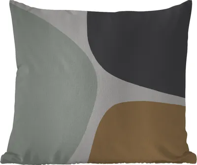 Produktbild von MuchoWow® Outdoor Kissen - Pastell - Minimalismus - Gestaltung - 50x50 cm - Wetterfest - Lounge Kissen - Komfortabel - Kissen mit Bild