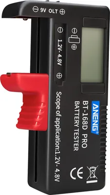 Obrázok produktu pre ANENG BT-168 PRO Tester batérií Tester s digitálnym displejom Tester batérií Diagnostický nástroj na kontrolu kapacity batérií Univerzálny tester na kontrolu batérií D C AAA AA