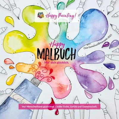 Produktbild von Happy Malbuch