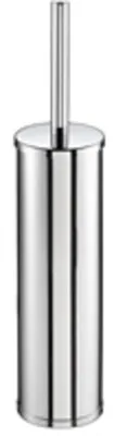 Produktbild von Geesa Nemox Toilettenbürstenhalter freistehend schwarze Bürste Chrom