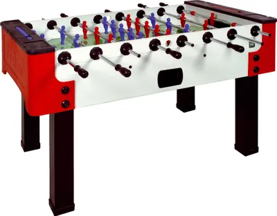 Image de Norditalia Outdoor Table de baby-foot "Storm" F-2 noir / rouge / blanc Barres professionnelles (PR)