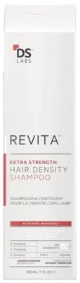 Image de Shampoing, DS Laboratories, Revita, formule renforcée, pour augmenter la densité capillaire, renforce la structure des cheveux et améliore leur vitalité, à base de Nanoxidil, 205 ml