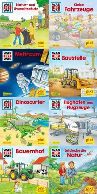 Obrázek produktu pro Pixi-Box 296: Pixi zeigt dir WAS IST WAS (8x8 Exemplare)