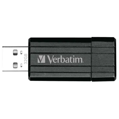 Produktbild von Verbatim USB-Stick Speicherstick 32GB Pin Stripe