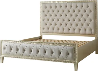 Produktbild von Betten Luxus Bett Hotel Royal Möbel Stoff Design Einrichtung Polsterbett Rahmen