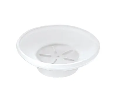 Produktbild von Kapitan Seifenschale Milchglas Seifenhalter Bad Accessoires Ersatzteil Satiniertem Glas Seifenablage Glaseinsatz Aufbewahrungsschale