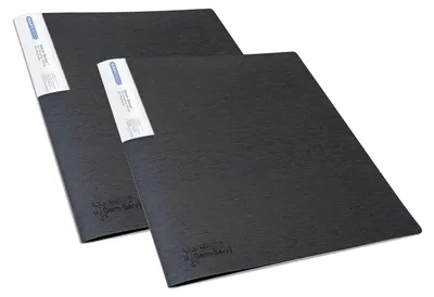 Obrázek produktu pro Rapesco 1643, Černá, Průhledná, Polypropylen (PP), Polyvinylchlorid (PVC), 20 kapsy/kapes, Portrét, A4, 310 mm