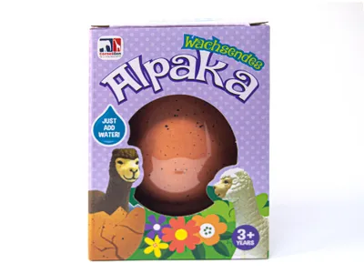 Produktbild von Cornelissen 1015083 Wachsendes Alpaka im Ei XXL