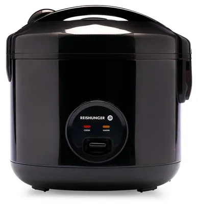 Reiskocher mit Keramiktopf, 1,2 l, 500 W, schwarz