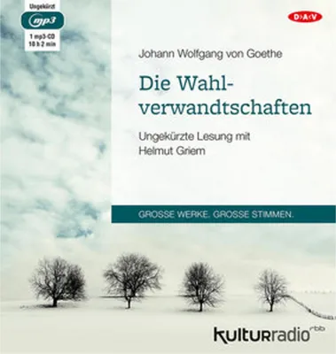 Zdjęcie produktu dla Die Wahlverwandtschaften