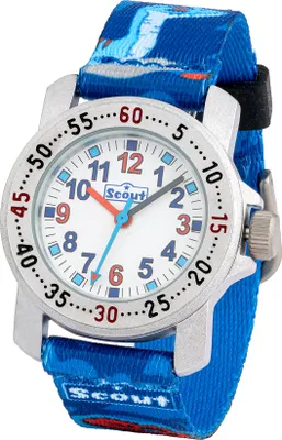 Produktbild von Scout Kinderuhr Metall 21,50cm blau 164000041