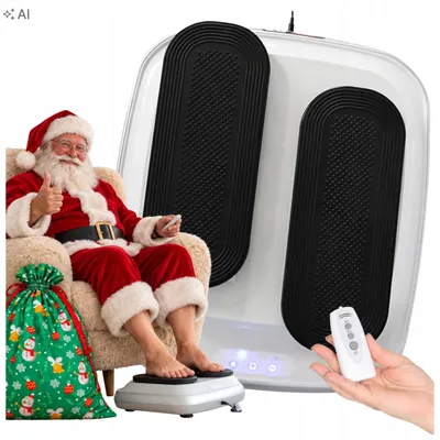 Immagine prodotto di FIT4MED | Allenatore elettrico per le gambe – Dispositivo per camminare seduti + confezione regalo
